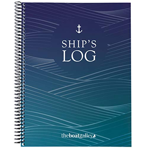 Boat Galley Ship's Log - 5-in-1 Boat Travel & Maintenance Logbook - Ship's Log