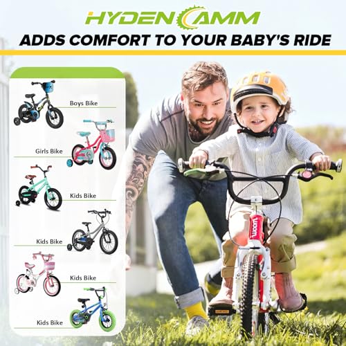 Hydencamm 12"x1.75/2.125 Bike Inner Tubes 2 Pack for Mountain, City & Kids Bikes