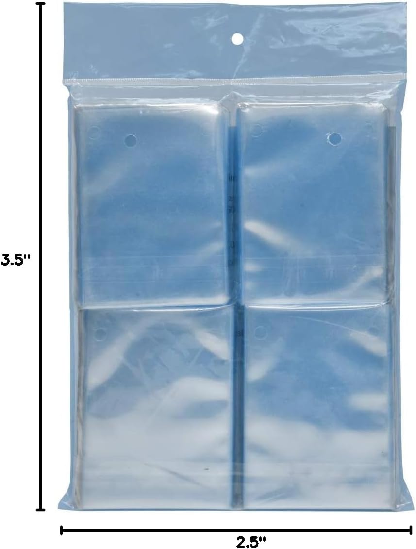 Ultra PRO - Clear Penny Sleeves® for Standard Size Trading Cards | 2.5" x 3.5" | 500 Count Pack