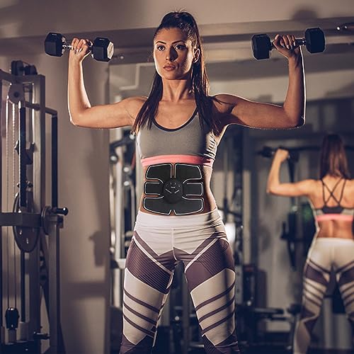 PAMASE 80pcs Gel Pads for Abs Stimulator - Replacement Pads for Abdominal Workout & Muscle Toner