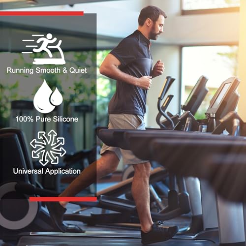Treadmill Lubricant - 200ml 100% Pure Silicone Oil for Smooth Operation