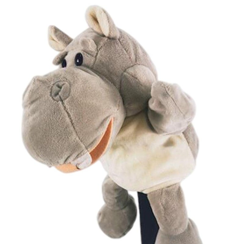 Almencla Exquisite Golf Driver Headcover Novelty Club Head Covers Carrying Guard Golfer Gift Equipment, Hippo