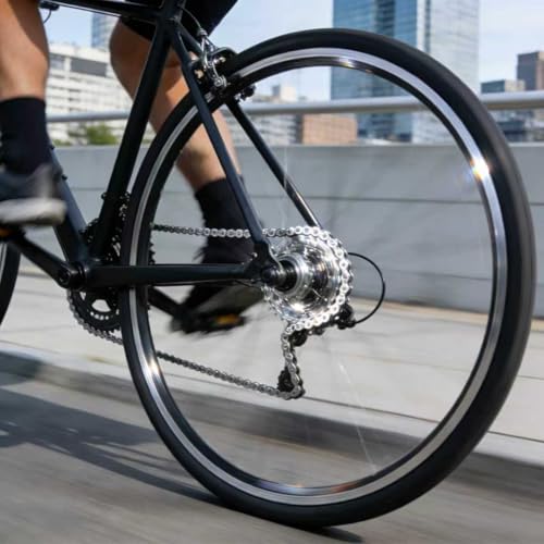 6/7/8 Speed Bicycle Chain - 126 Links with Quick Release for E-Bikes