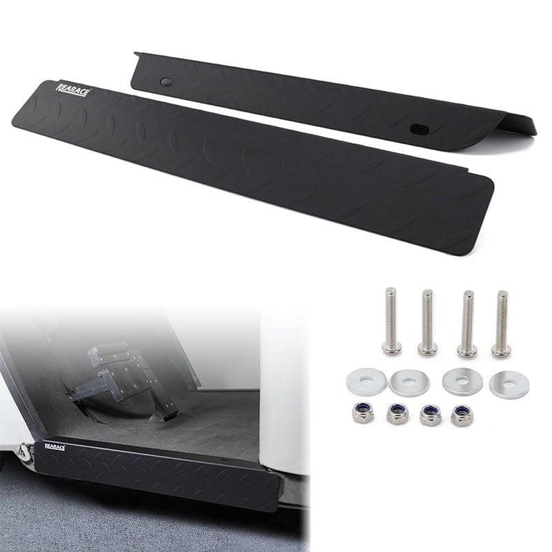 REARACE Rocker Panels Side Diamond Plate Cover Fit for EZGO TXT Golf Cart 1994-2013