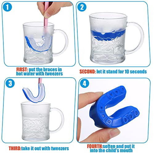 Frienda Bright Color Sport Mouth Guards Pack of 10 - Adult Protective Gear