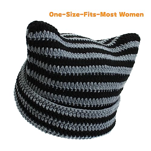 Women’s Soft Knit Winter Beanie - One Size, White