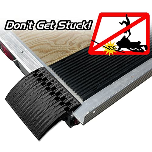 Edge Glides 2.0 Trailer Ramp Edge Protectors - 4-Piece Kit (9"x24")