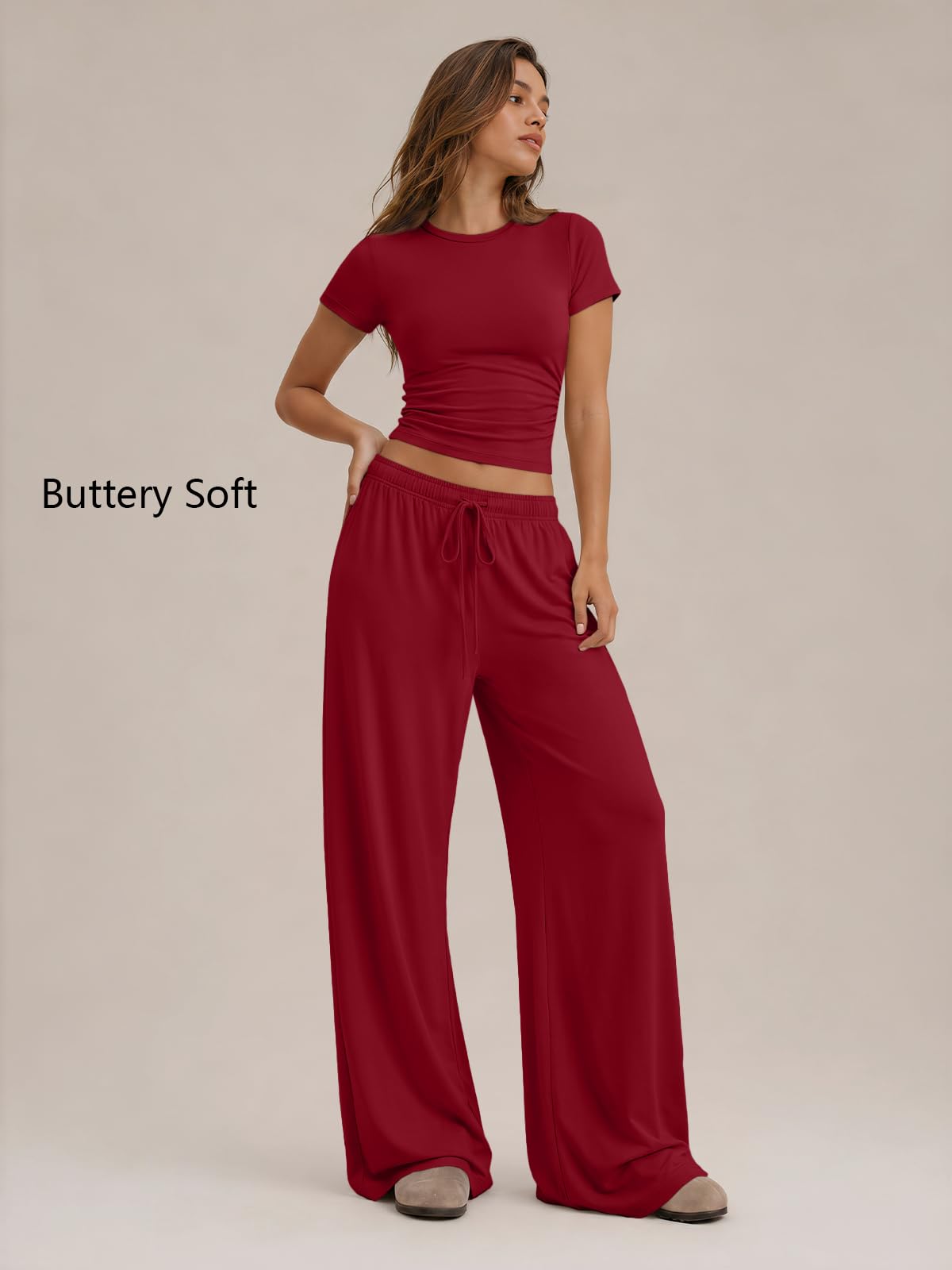 Trendy Queen Women's 2 Piece Matching Summer Lounge Set with Pockets