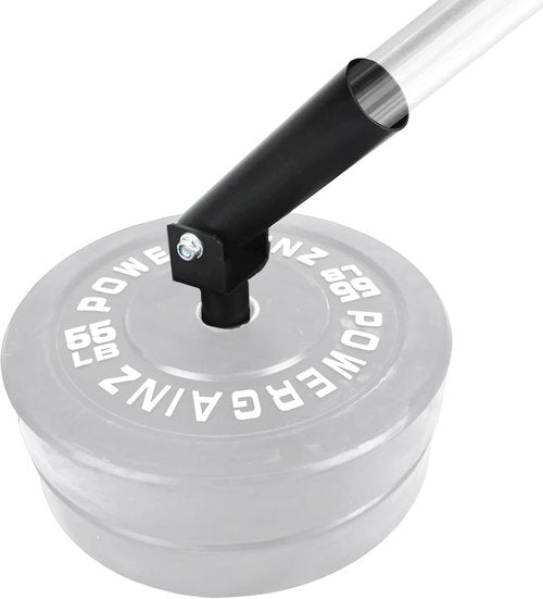 Fitvids T Bar Row Landmine Attachment for 2" Olympic Barbell Bar – 360°Swivel for body Workout Home Gym Equipment – Landmine – Black