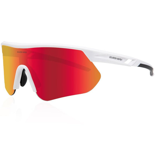 Queshark Cycling Glasses, Running Glasses for Women Men, UV400 Protection, Sports Sunglasses for Cycling Running Baseball