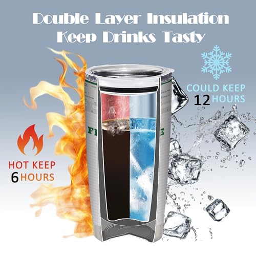 ATHAND 20oz Funny Insulated Stainless Steel Tumbler - Freak In The Sheets, Pack of 1