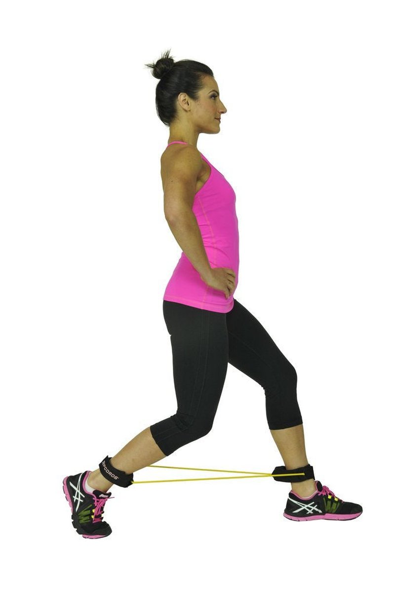 Ripcords Legcords Resistance Exercise Bands: Green Leg Cord