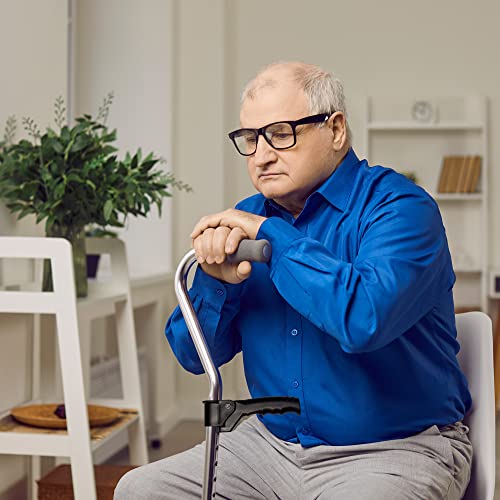 Cane Handle for Seniors - Stand Assist Mobility Aid for Canes
