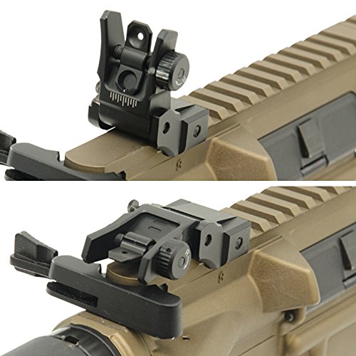 Flip-Up Rear Sight with Tool-Free Windage Adjustment