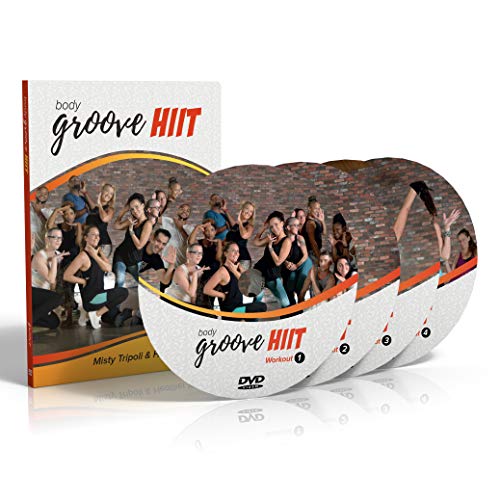 Body Groove HIIT Workout DVD Collection for Home Fitness