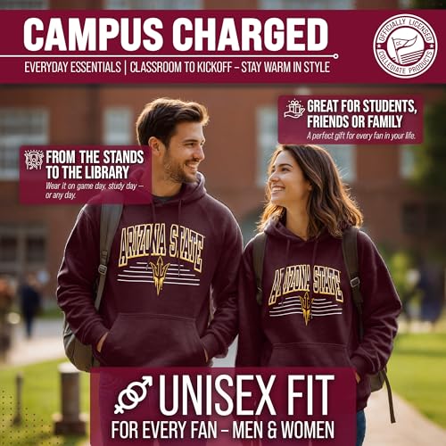 NCAA Overtime Classics Hooded Sweatshirt Men Women - Campus Colors