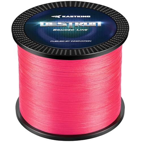 Braided Fishing Line - Ultra-Thin, High Strength, 150 Yds, 6 LB - Pink