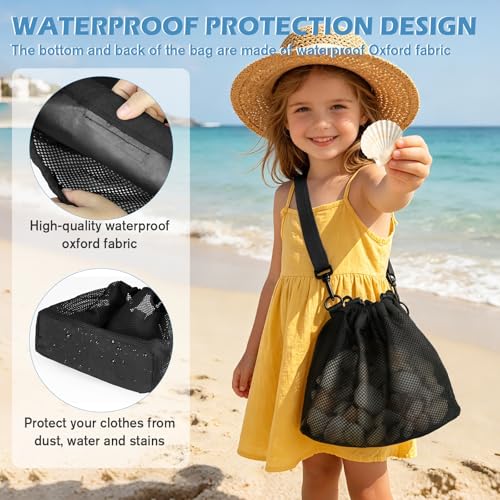Foldable Rock Collecting Bag with 3 Carry Styles for Field Foraging