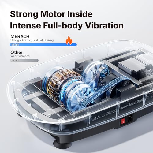 Curved Vibration Plate Exercise Machine for Lymphatic Drainage
