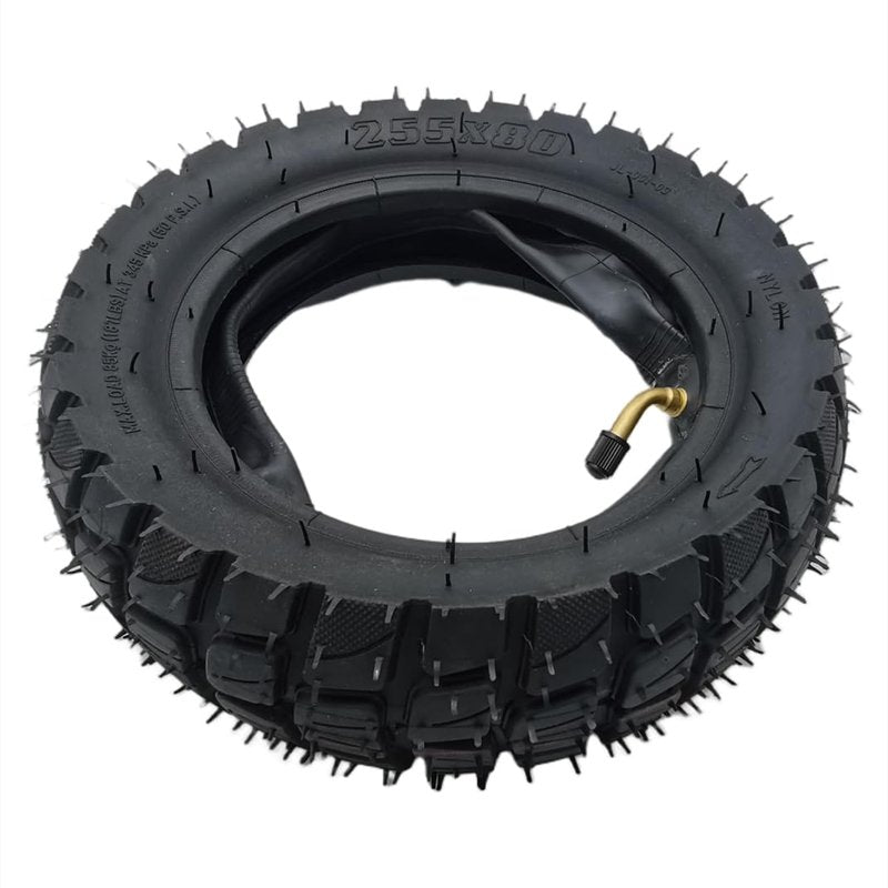 255X80 Inner Tube Outer Tyre for Kugoo Kirin G2 Max KuKirin G2 Max Electric Scooter 255 * 80 Off Road Tires Pneumatic Tyre Accessory (Inner Tube+outer Tire)