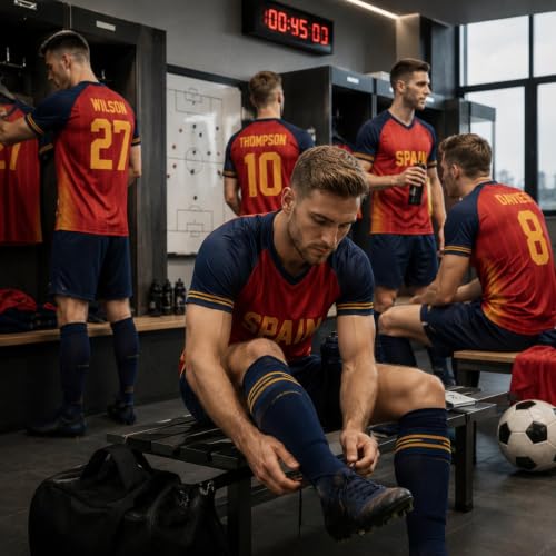 Custom Spain World Cup Soccer Jersey 2026 - Personalized Team Shirt