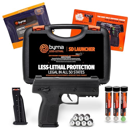 Byrna SD Kinetic Launcher Bundle - Non-Lethal Self Defense - Black