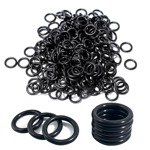 Wacky Rig Tool with 200 Black O-Rings for Fishing Worms