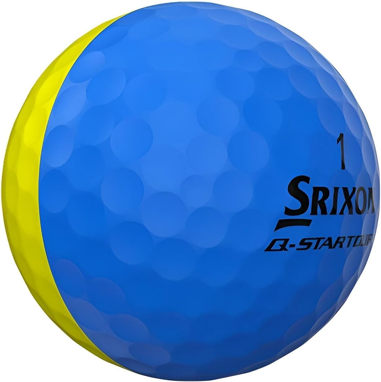 Srixon Q-Star Tour Divide Golf Balls - Enhanced Visibility & Performance | 2-Pack