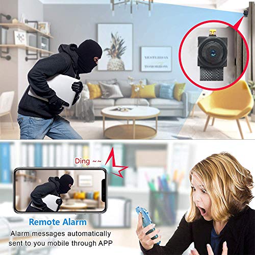 Indoor Surveillance Camera£¬WiFi Camera, HD 4K Camera DIY Module for Home¡¢Office Security - Black