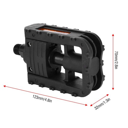 Gavigain Universal IKE Pedal,Plastic Folding Bike Pedals,Outdoor Cycling Accessory Parts