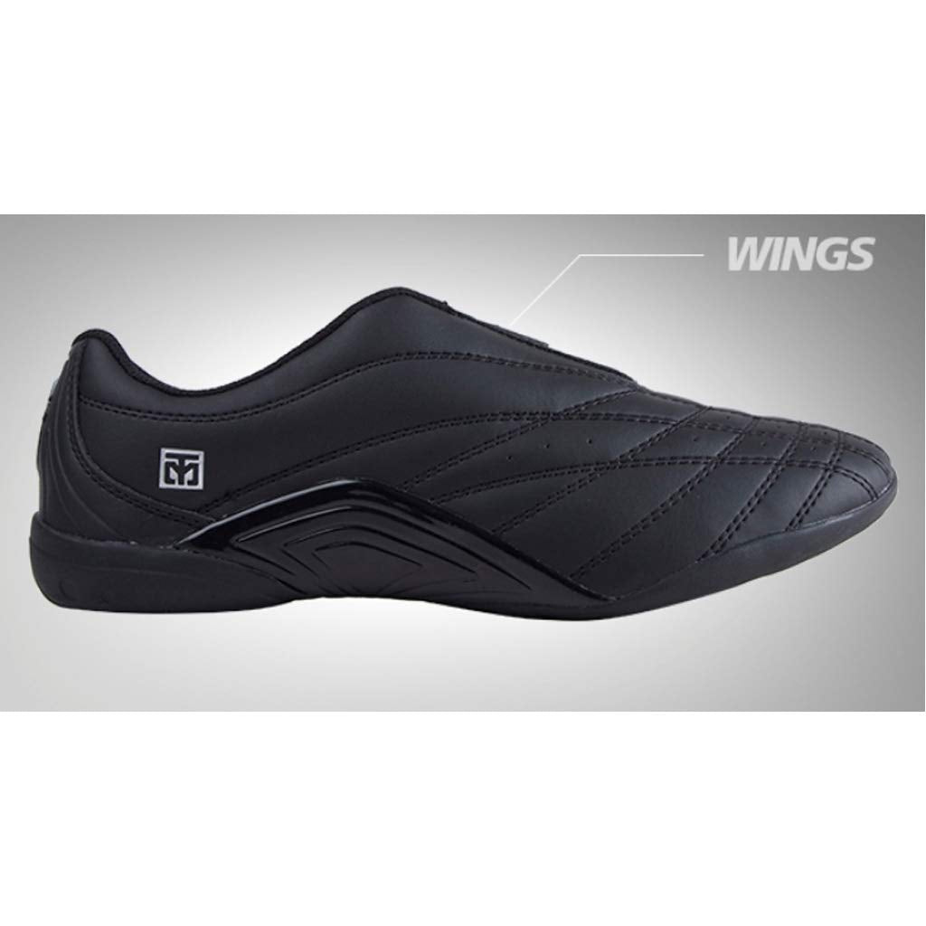 MOOTO Wings Korea Taekwondo Shoes Competition Black/Twotone 280mm(US 9.5), Black