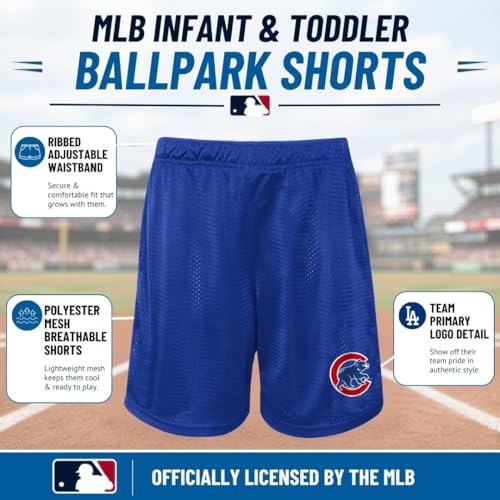 Los Angeles Dodgers Infant Toddler 2-Piece T-Shirt & Shorts Set - 18 Months - Blue