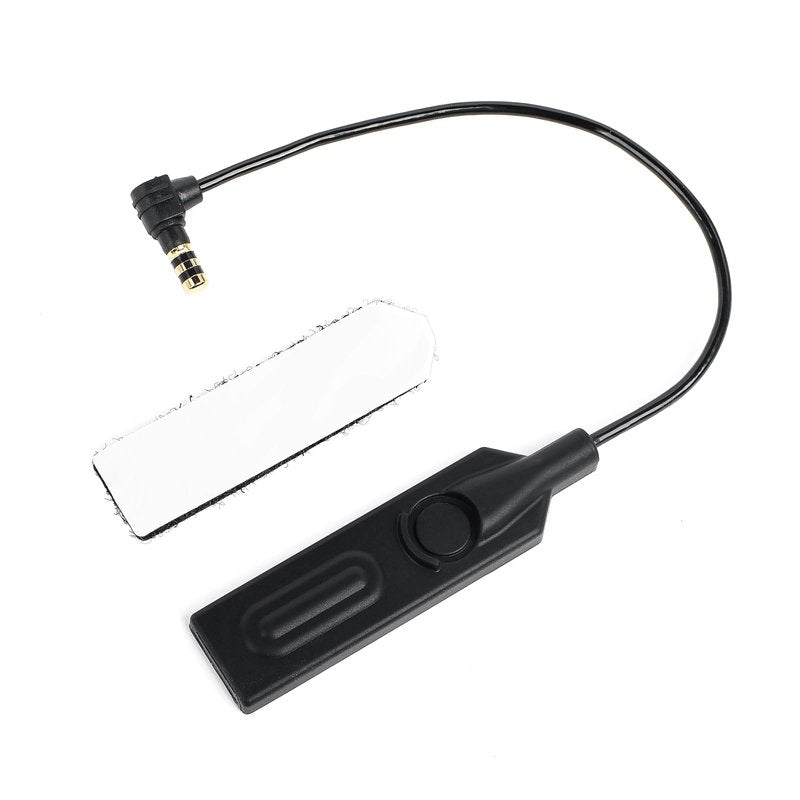 Remote Tactical LA23 Pressure Switch, Dual Function for Airsoft PEQ DBAL NGAL Laser Weapon Light With LA23 Plug, Momentary and Constant Modes