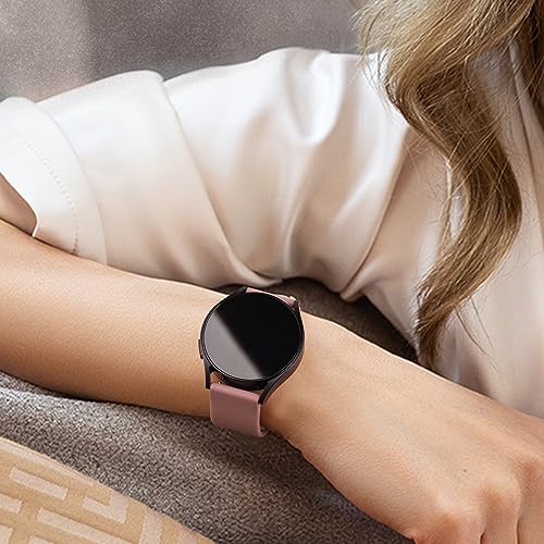 20mm Quick Release Soft Silicone Replacement Strap - Smoke Violet / Large