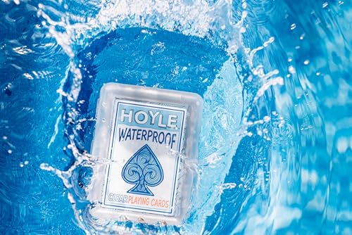 Waterproof Clear Plastic Playing Cards - Hoyle Waterproof Deck