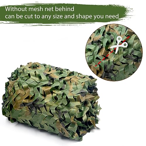Camouflage Netting Roll - Lightweight, Tear-Resistant Camo Tarp for Hunting, Camping, and Decorations