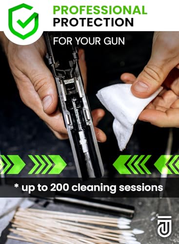 500 Pcs 3" Gun Cleaning Patches - Lint-Free & Highly Absorbent
