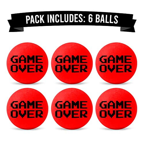 Funny Bachelor Party Ping Pong Balls - 6 Pack Party Favors