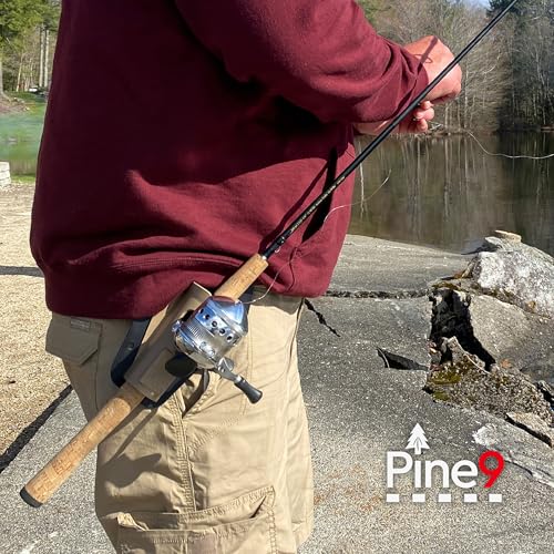 Ambie Fishing Rod Hip Holster - Patented Ambidextrous Quick-Draw Pole