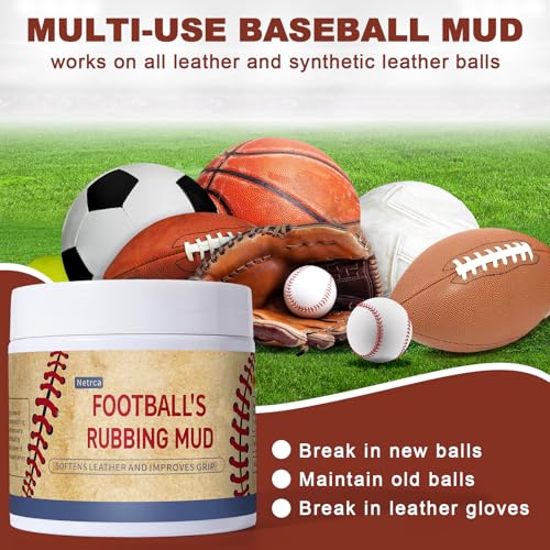 Football Mud for Enhanced Grip and Darkening Leather