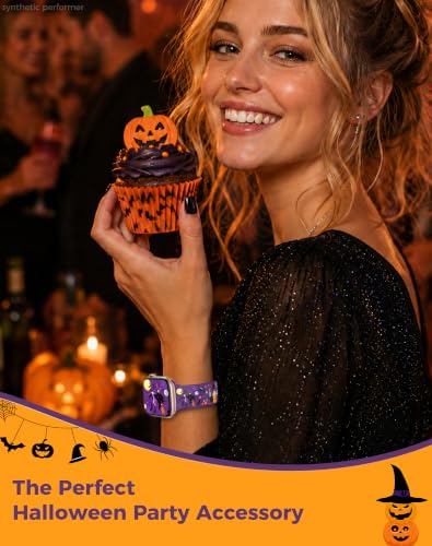 Halloween Pattern Apple Watch Bands - 3-Pack, 38/40/41/42mm