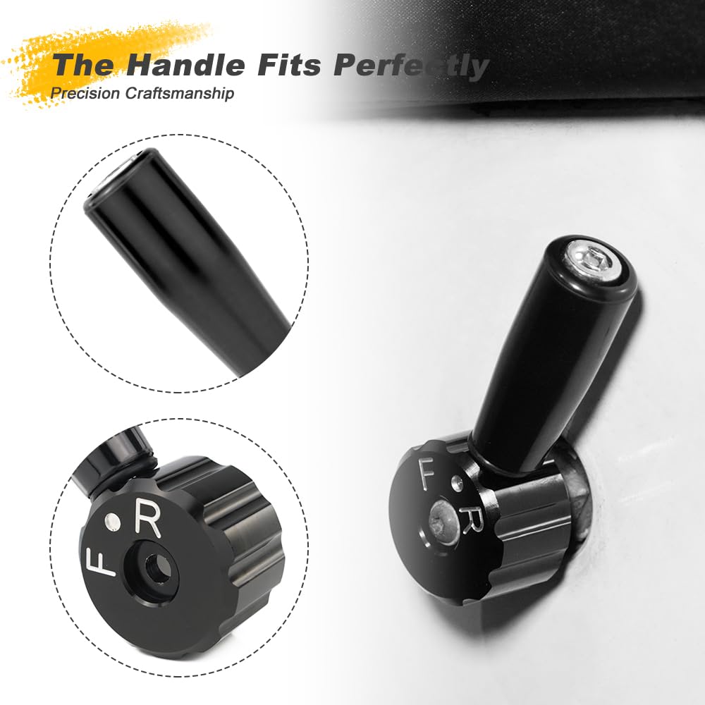 REARACE Forward and Reverse Shift Lever Fit for E-Z-GO TXT 1989-2013, ST350 1996-2013 Golf Cart Shifter
