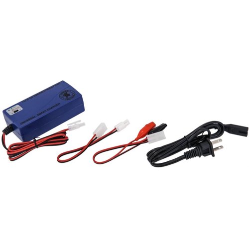 Lancer Tactical Battery Pack with Charger, 2 Pack 8.4V NiMH 1600m Ah Rechargeable Brick Battery Packs and Smart Charger for Airsoft AEGs