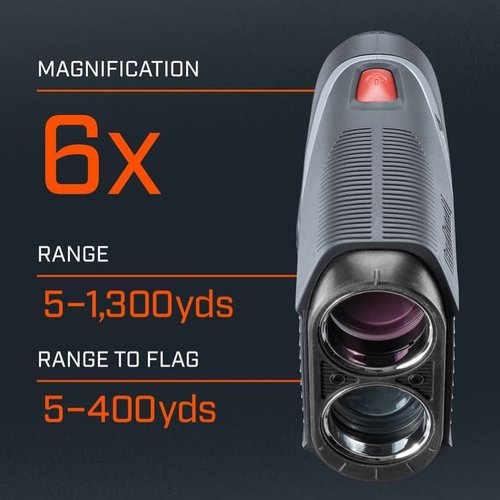 Bushnell Golf Tour V5 | Premium Golf Rangefinder - Compact & Lightweight, Black