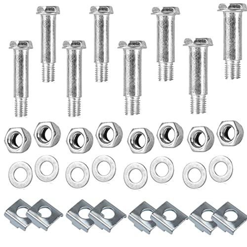 Children's Bicycle Training Wheels Mounting Screw Kit - 8 Sets