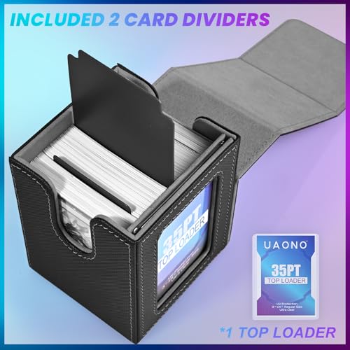 Deck Box for MTG Commander | Holds 100 Double-Sleeved Cards