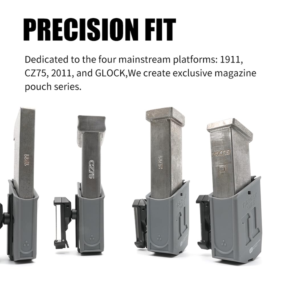 FMATAL GEAR Target ONE Magazine Rack for CZ Glock 2011 | IPSC (for 2011, BK)