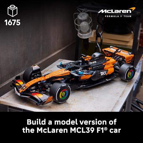 LEGO Technic McLaren MCL39 F1 Car Model Kit (42228) for Adults