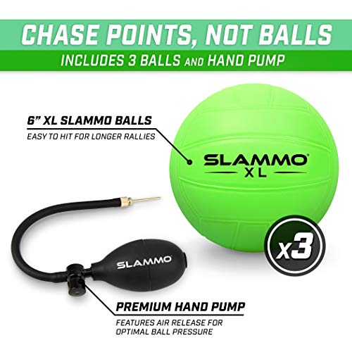 GoSports Slammo XL Large Outdoor Game Set with Net, Balls & Carry Bag