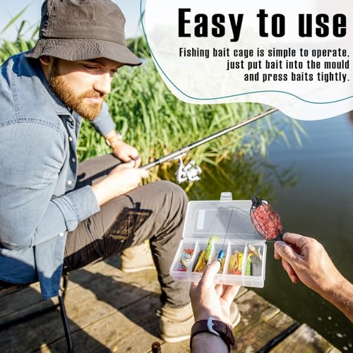 SiliFine 20g Black Method Feeders for Carp Fishing - Pack of 10
